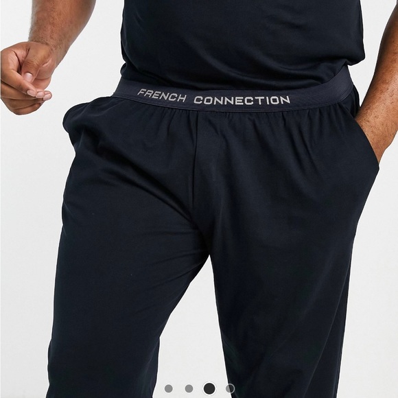 2XL Plus sweatpants set by French Connection in Navy - Picture 3 of 6